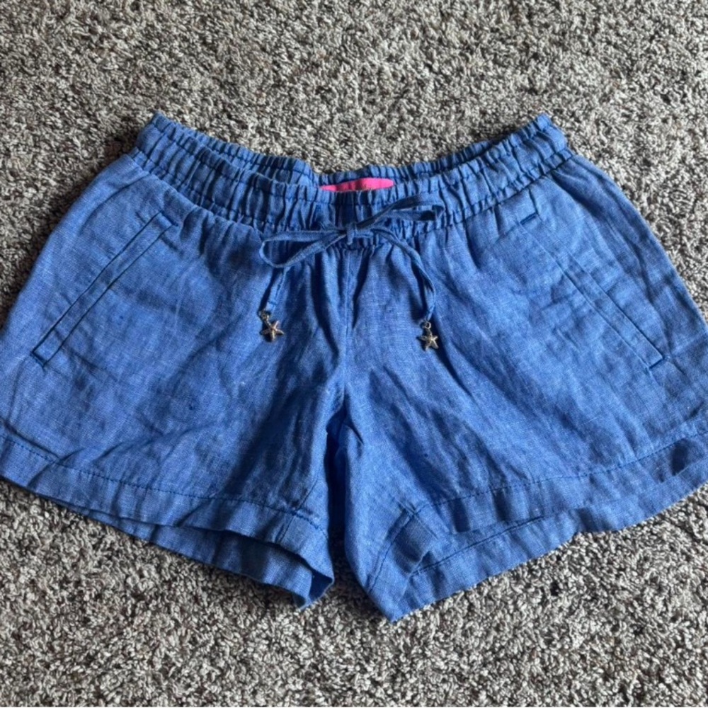 Lilly Pulitzer chambray linen Shorts